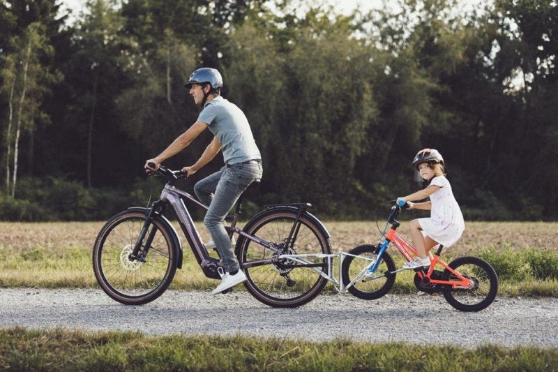 FollowMe Ouder-Kind Tandem – Veilig Samen Fietsen – Compleet, Ophalen, Minder dan 10 versnellingen, Minder dan 49 cm, Zo goed als nieuw