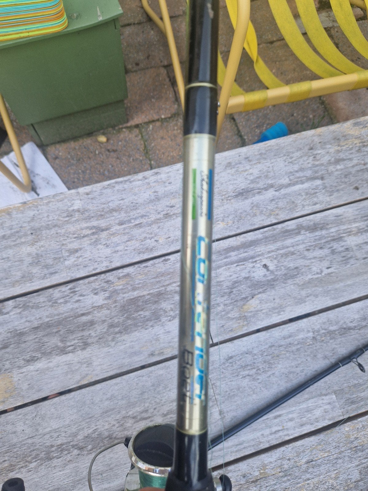 Shakespeare Contender Boat Werphengel met Molen, Watersport en Boten, Ophalen, Gebruikt, Complete hengel