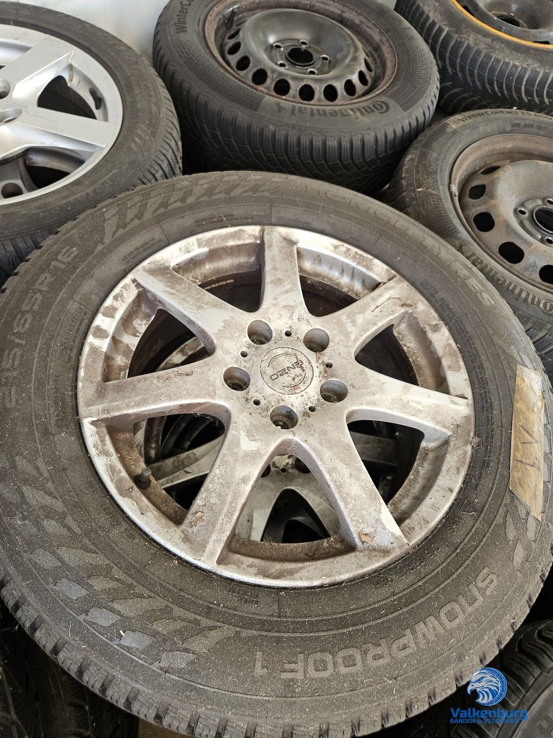 Partij velgen met band 18 sets 14 15 16 inch VAG Citroen Toy, Ophalen, Gebruikt, -, -