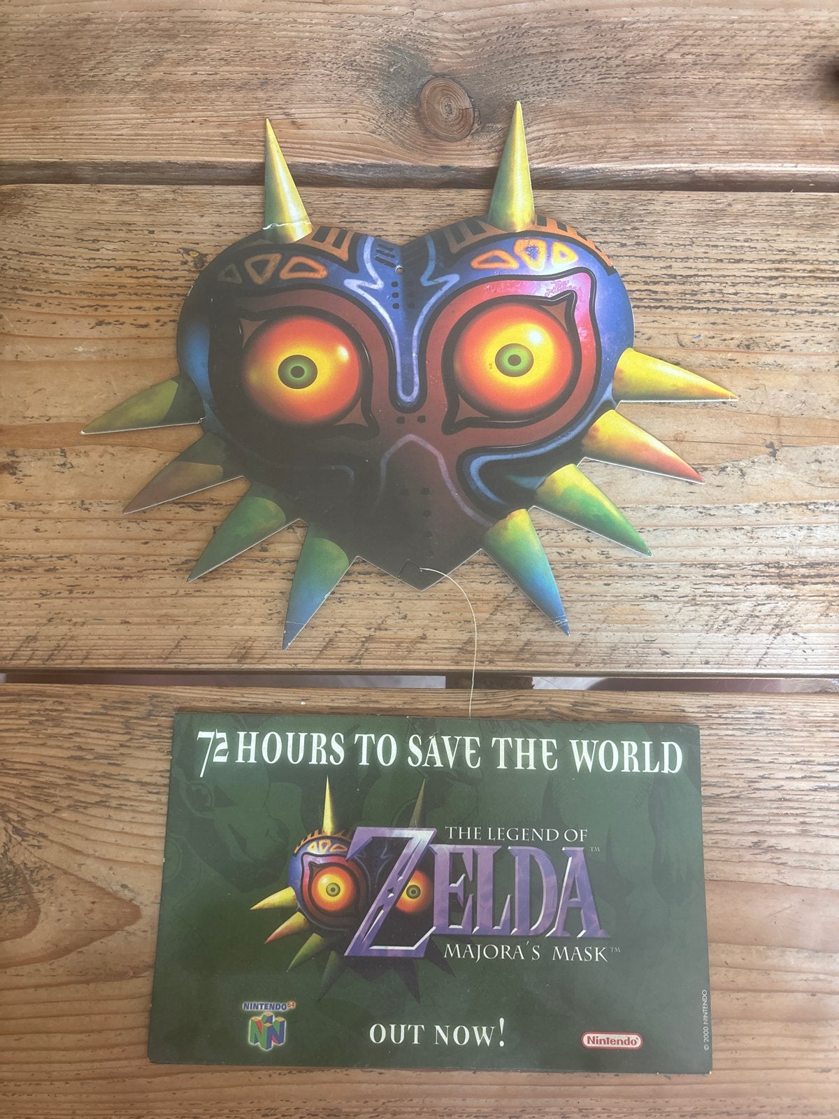 Zelda Majora's Mask Promo materiaal origineel, Ophalen of Verzenden, Gebruikt