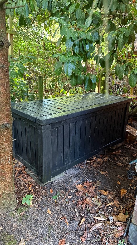 Keter waterdichte opbergbox/kist tuinkussens, Tuin en Terras, Ophalen, Gebruikt