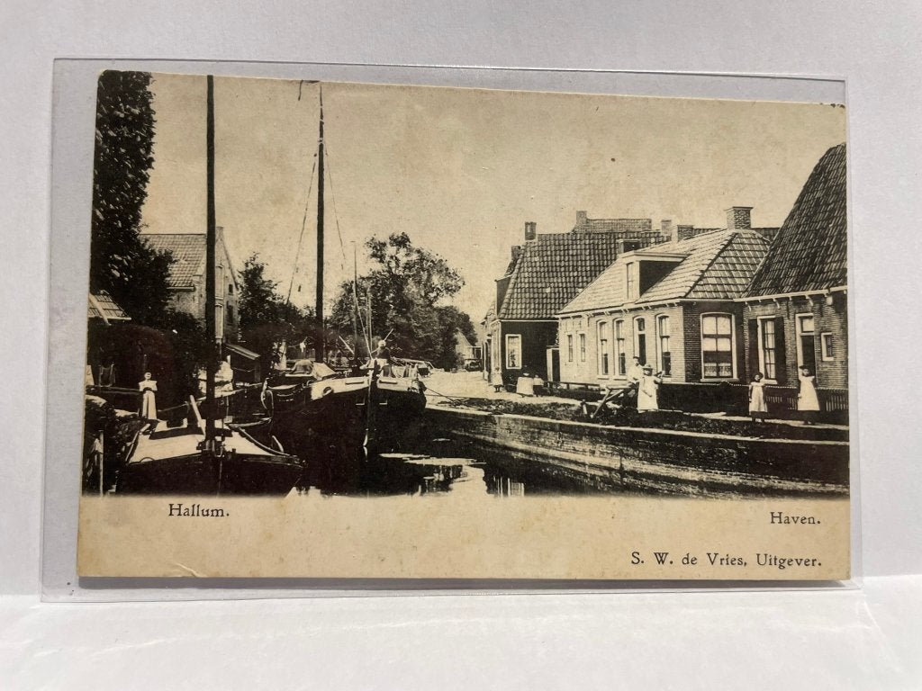 Hallum - Haven, Verzenden, Voor 1920, Ongelopen, Friesland