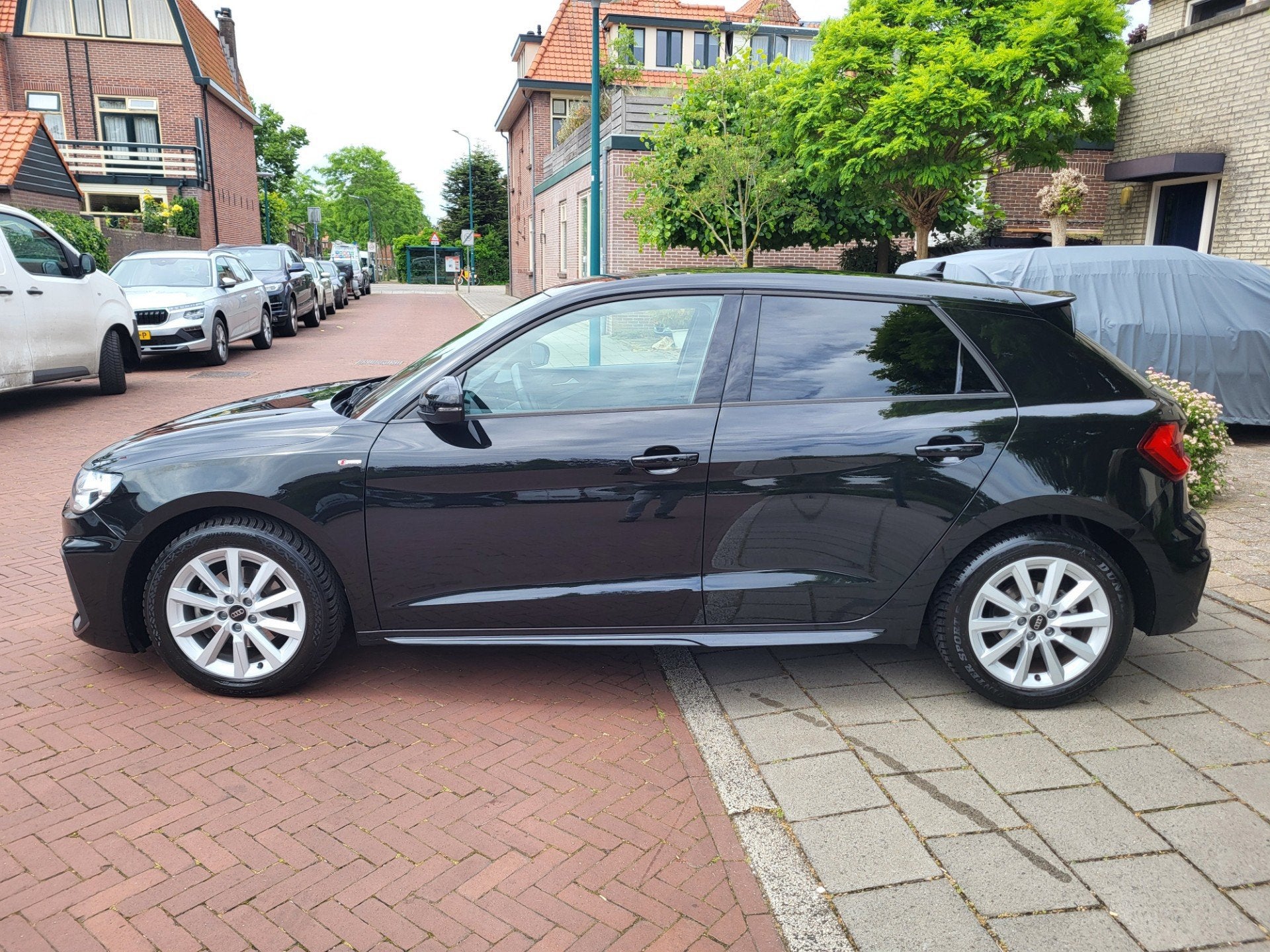 Audi A1 SPORTBACK 30 TFSI S edition garantie mogelijk tm 203, Auto's, Audi, 12 maanden, Stof, 116 pk, Zwart