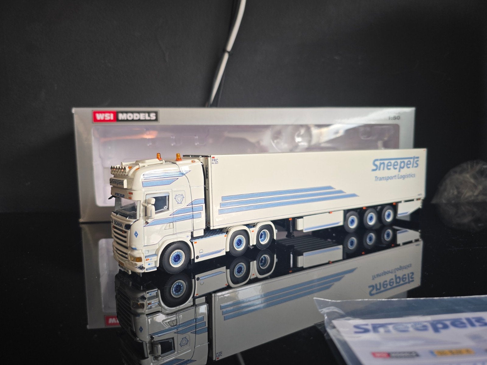 WSI Sneepels Transport SCANIA Koeler, Ophalen of Verzenden, Zo goed als nieuw, Bus of Vrachtwagen, Wsi