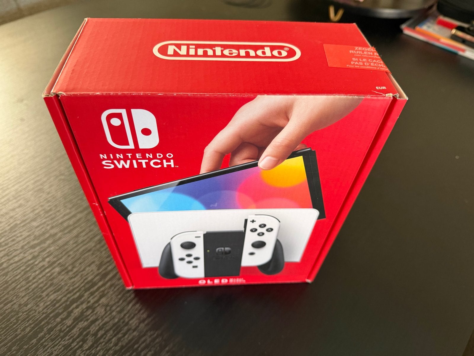 Nintendo Switch OLED - Zo goed als nieuw, Ophalen of Verzenden, Zo goed als nieuw, Met 2 controllers, Switch OLED
