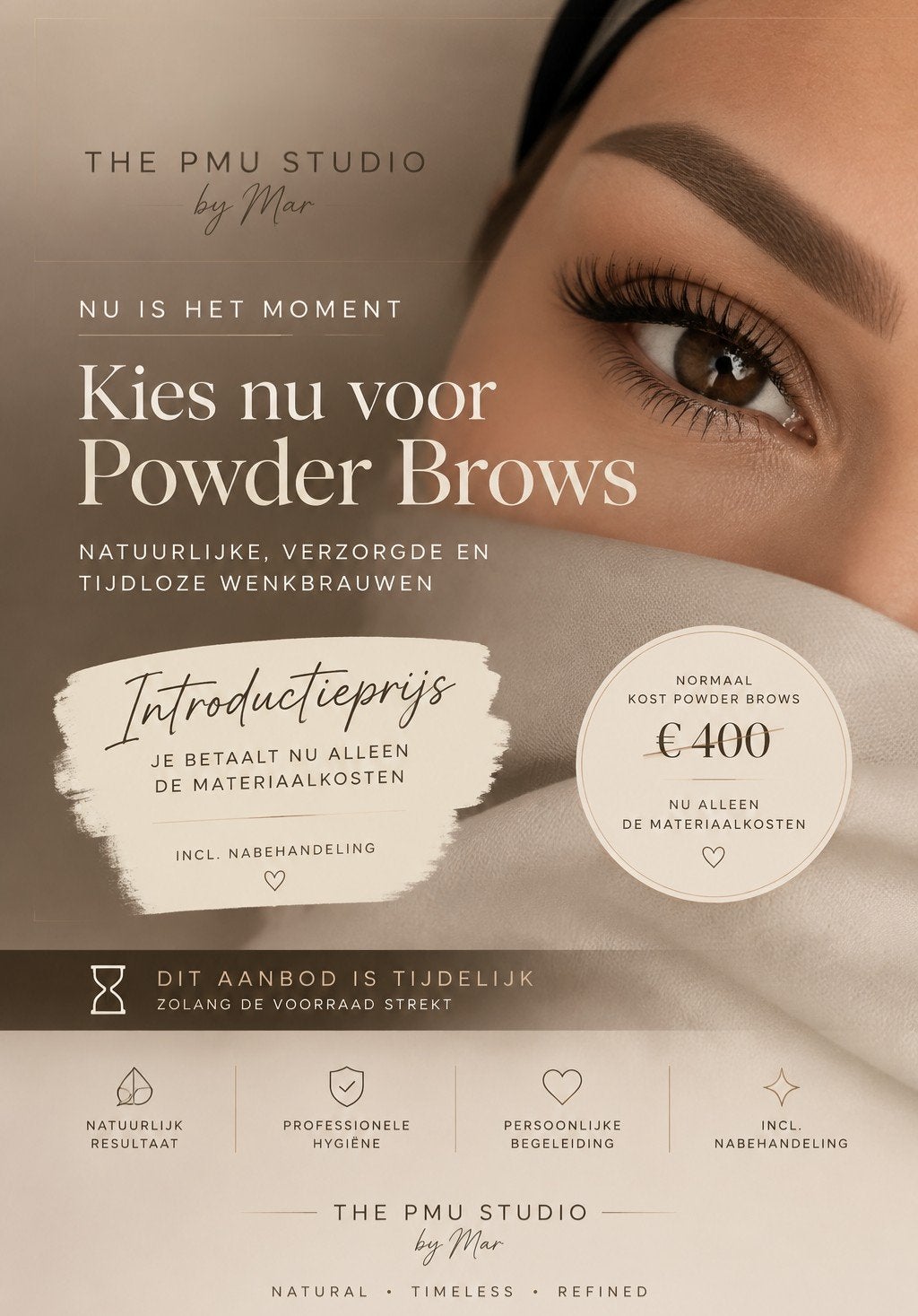 Powderbrows, Ophalen, Nieuw