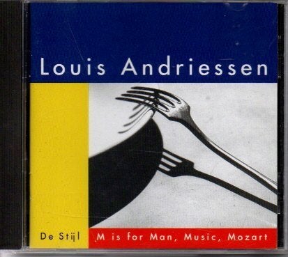 Louis Andriessen - De Stijl / M is for Man, Music, Mozart CD, Cd's en Dvd's, Ophalen of Verzenden, Modernisme tot heden, Zo goed als nieuw