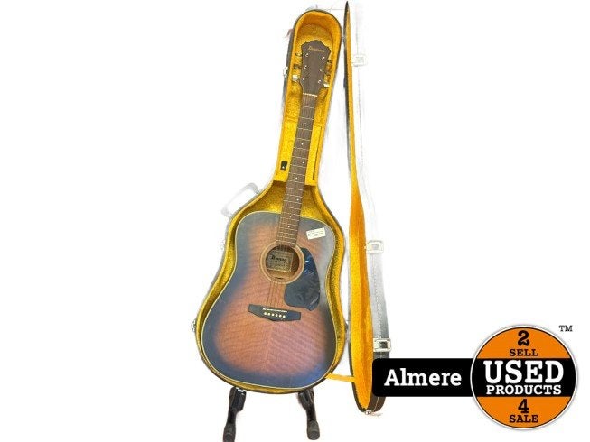 Ibanez V290TV Japan Vintage Akoestische Gitaar + Koffer, Muziek en Instrumenten, Ibanez, Zo goed als nieuw, Support@ibanez.com