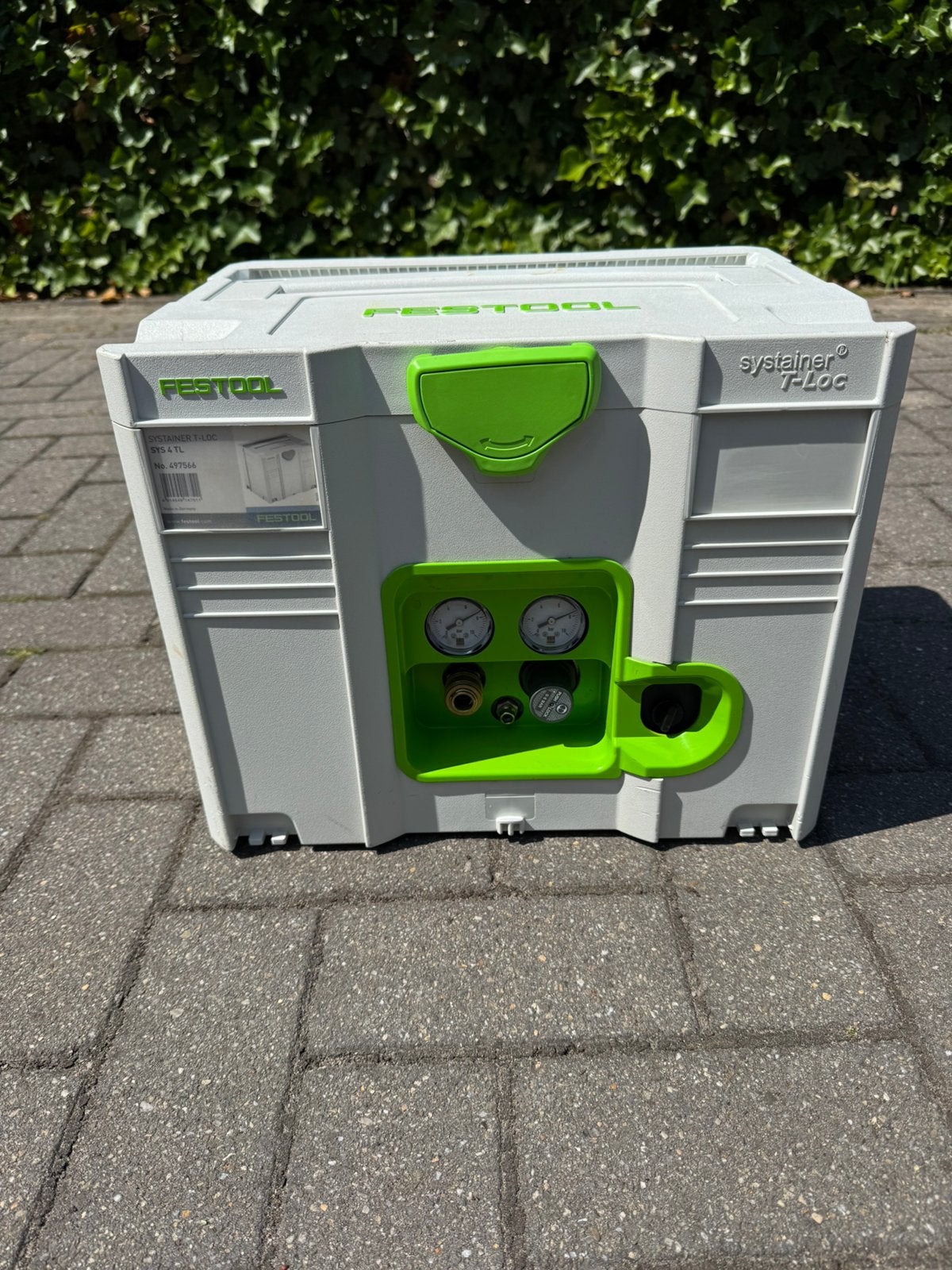 Festool Syscomp compressor, Minder dan 25 liter, Ophalen, Zo goed als nieuw, Minder dan 200 liter/min