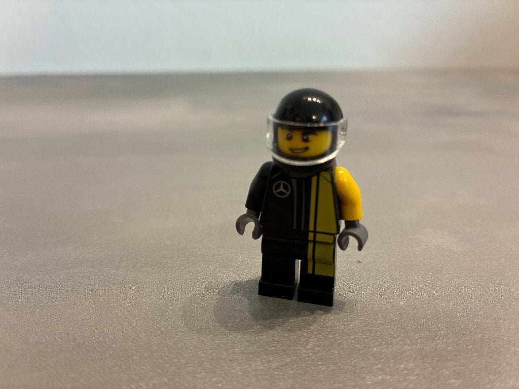 Lego Minifiguur sc034 Mercedes-AMG GT3 Driver, Kinderen en Baby's, Speelgoed | Duplo en Lego, Lego, Zo goed als nieuw, Minifiguur
