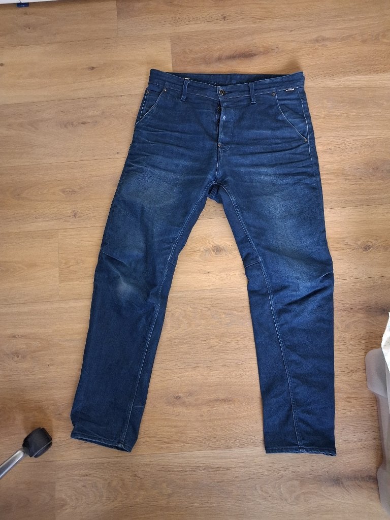 G-Star Tapered Fit Jeans W31 L30 - Gedragen, Kleding | Heren, Blauw, W32 (confectie 46) of kleiner, Ophalen of Verzenden, Zo goed als nieuw