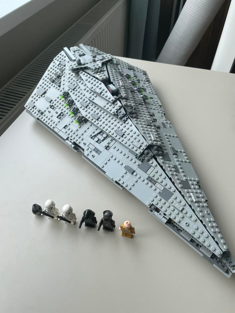LEGO STAR WARS First Order Star Destroyer 75190, Compleet, Star Wars, Lego, Ophalen of Verzenden