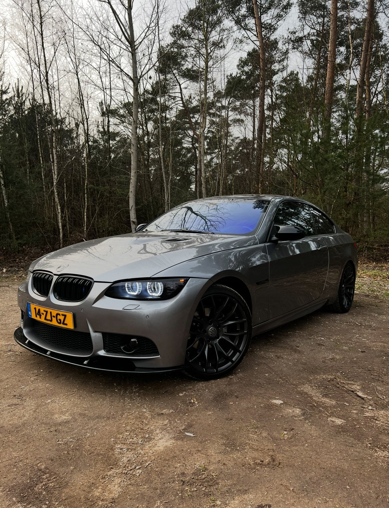 BMW 3-Serie 2.0 I 320 Coupe e92 AUT 2008 Grijs, Automaat, 1995 cc, Zwart, 4 cilinders