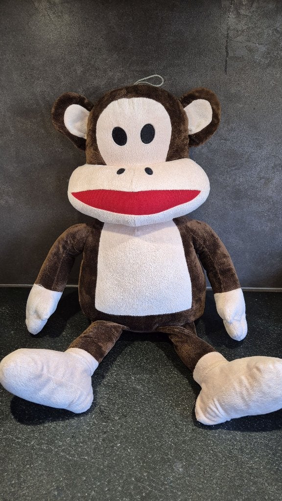 Paul Frank Aap, grote knuffel, 70 cm! T8, Tweedehands verkoop, Tweedehands verkoop, Gebruikt, Overige typen