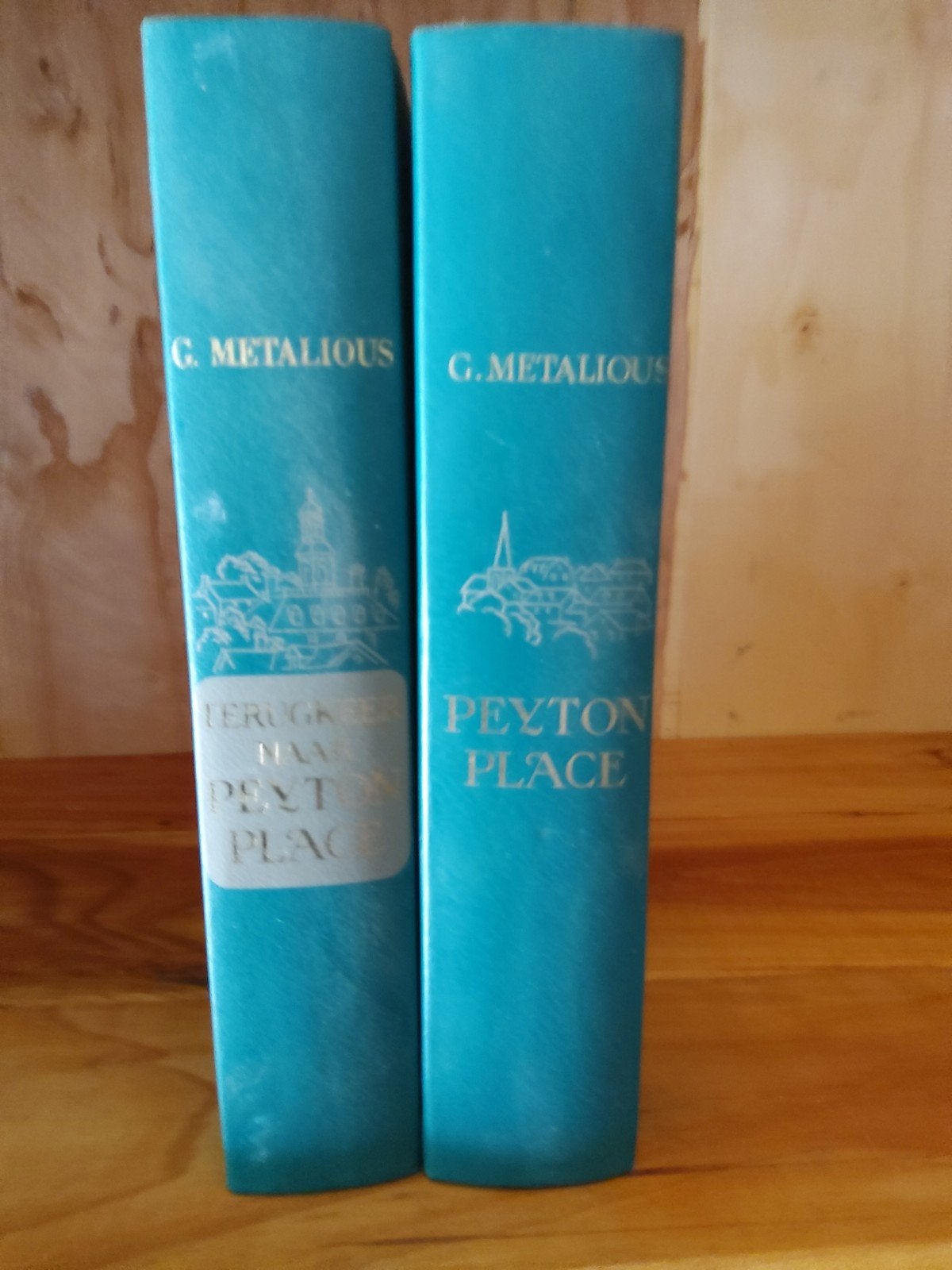 Peyton Place - Grace Metalious (2 delen), Boeken, Ophalen of Verzenden, Gelezen, G metalious