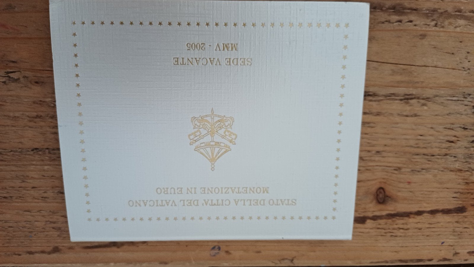 Vaticaanstad Euro Muntset 2005 - Sede Vacante, Ophalen of Verzenden, Vaticaanstad, Overige waardes, Setje