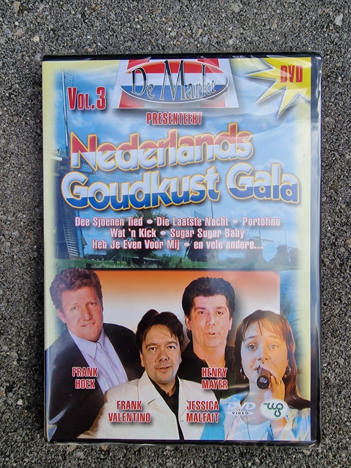 Nederlands Goudkust Gala Vol. 3 - Diverse Artiesten DVD, Alle leeftijden, Nederlands, Zo goed als nieuw, Inclusief doosje