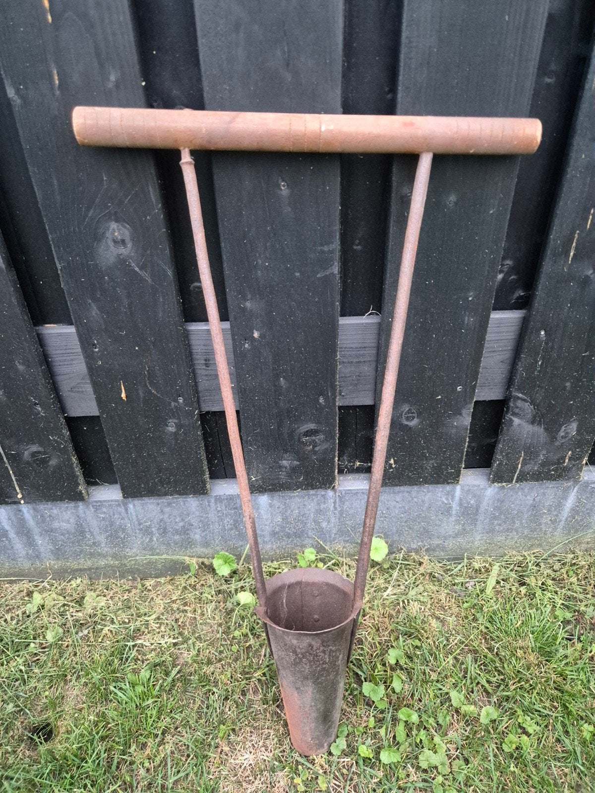 Vintage plantenpoter / bollenplanter, Tuin en Terras, Ophalen, Gebruikt, Overige soorten, Onbekend