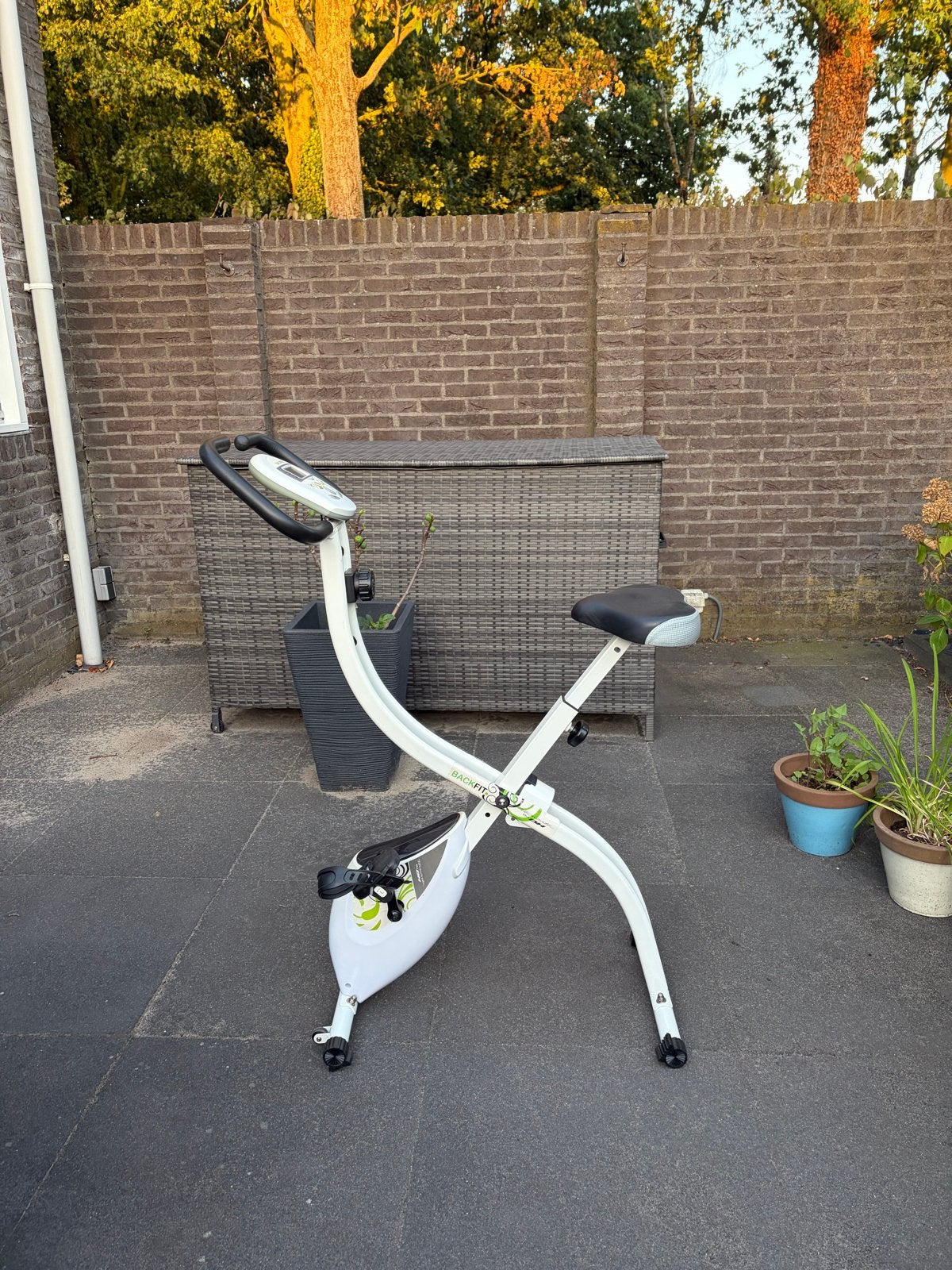 Backfit opvouwbare hometrainer - Ideaal voor revalidatie, Sport en Fitness, Ophalen, Gebruikt, Metaal, Benen