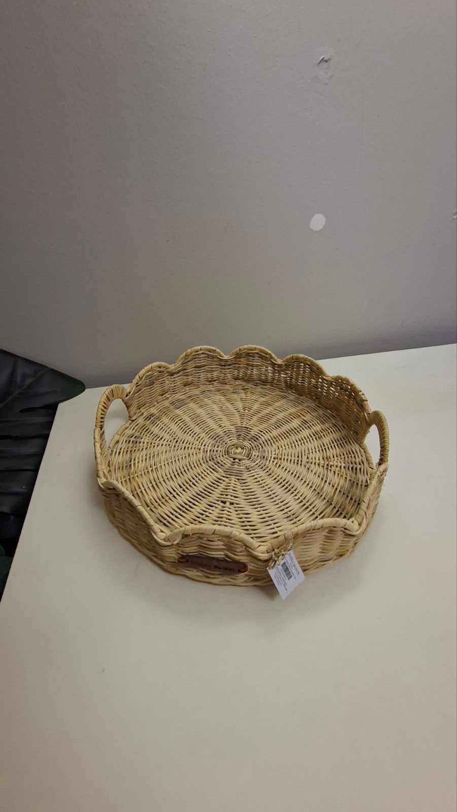 Leuk riviera maison dienblad, Ophalen, Rond, Hout