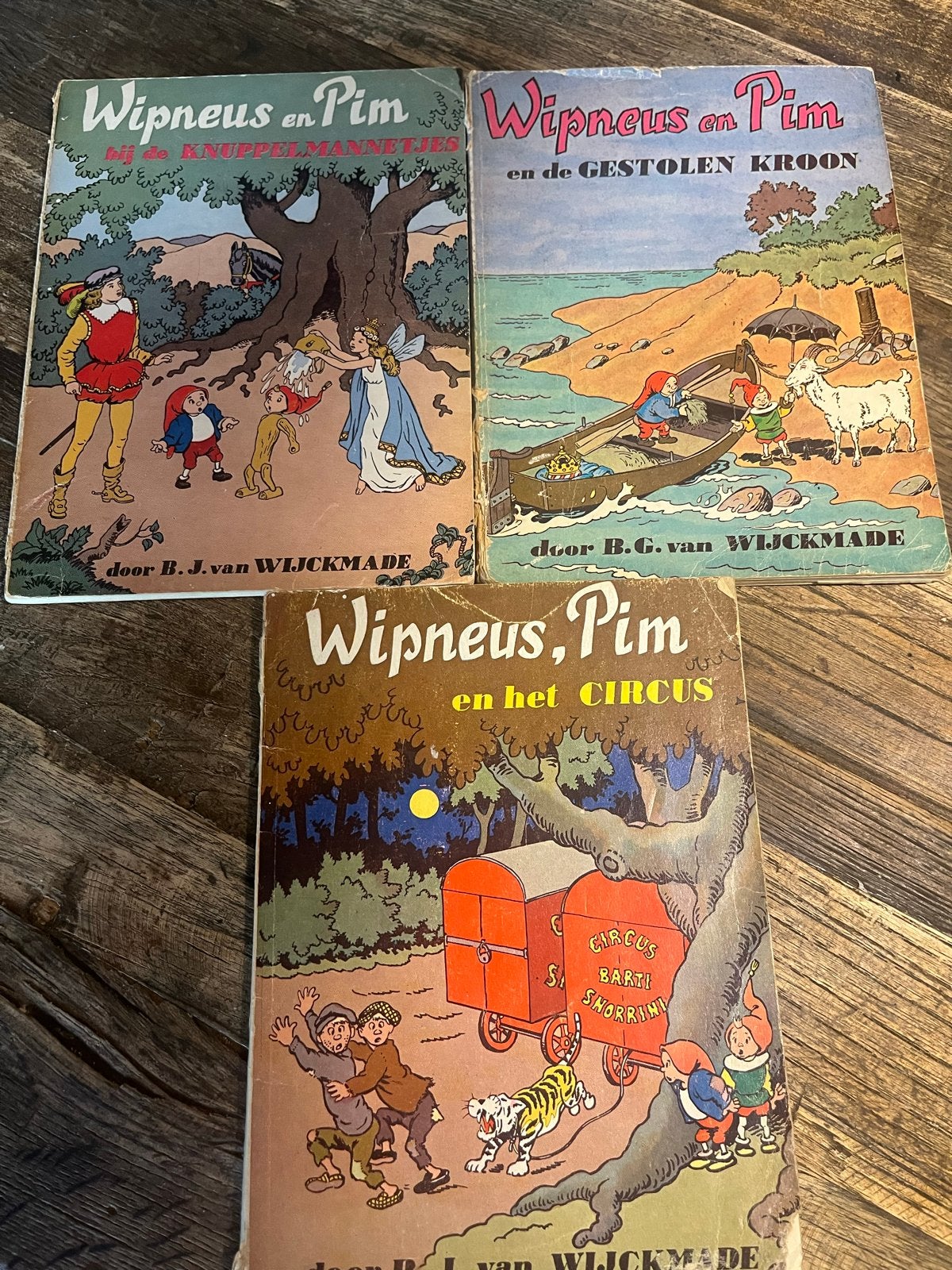 Wipneus en Pim boeken - 3 delen, Boeken, Verzenden, Gelezen, Sprookjes