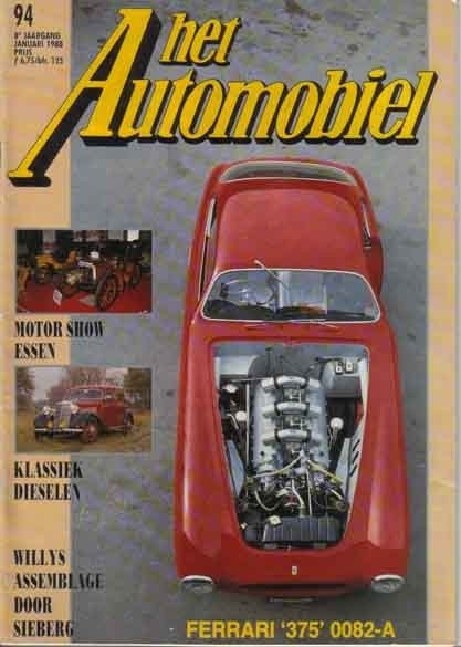 Automobiel 94 1988 : Mercedes Benz - Honda Prelude - Ferrari, Ophalen of Verzenden, Gelezen, Algemeen