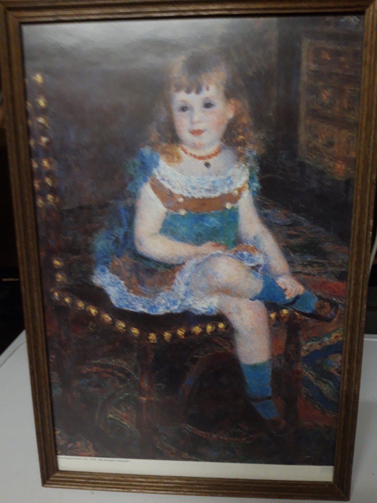 Leuke antieke prenten in vintage lijstje, Antiek en Kunst, Kunst | Schilderijen | Klassiek, Ophalen of Verzenden