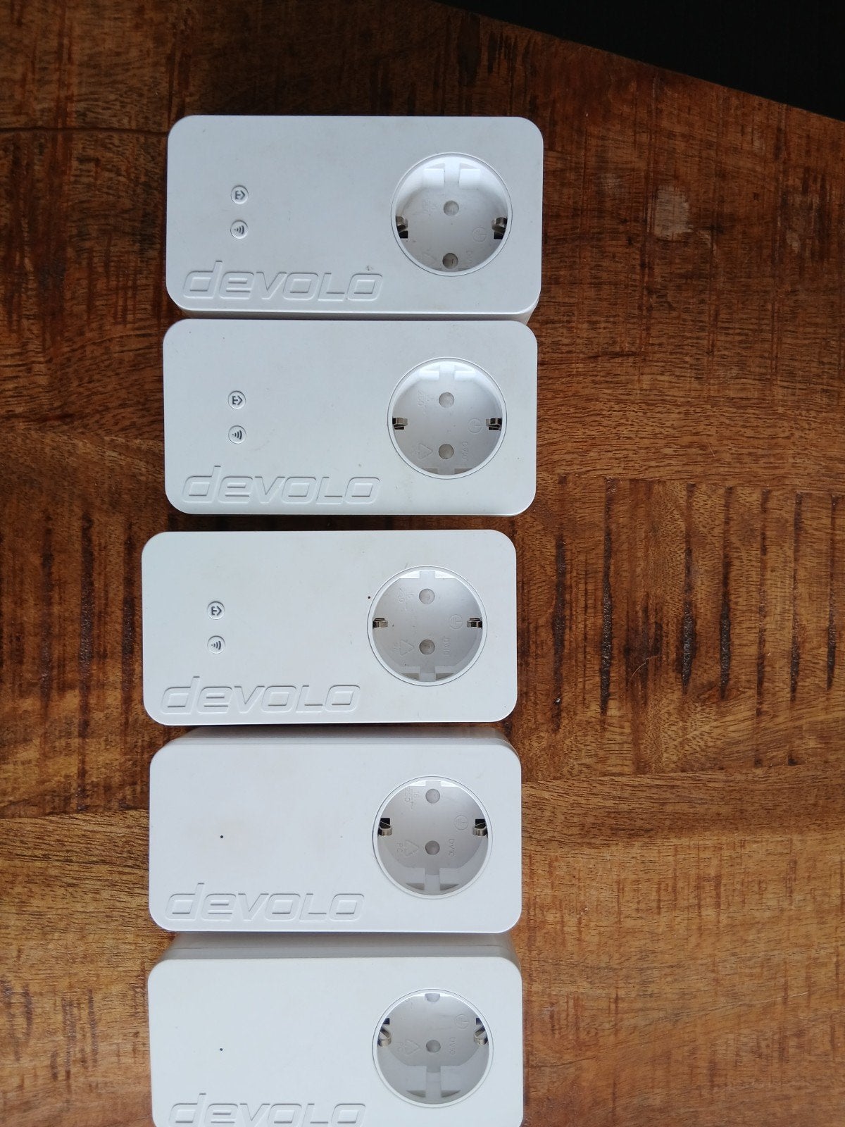 5x Devolo dLAN 500 duo Powerline Adapters, Computers en Software, Netwerk switches, Ophalen, Gebruikt