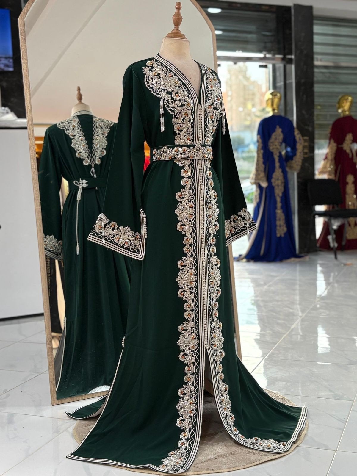 Elegante Marokkaanse Kaftan - Diverse Kleuren en Maten, Kleding | Dames, Maat 38/40 (M), Meerkleurig, Nieuw, Ophalen of Verzenden