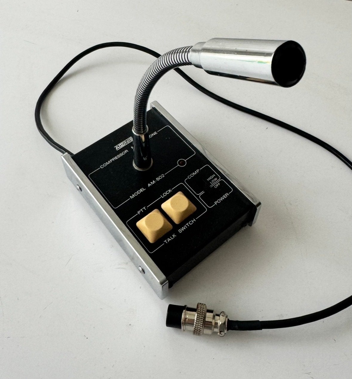 Adonis AM-502 Basisstation Microfoon - Vintage, Telecommunicatie, Ophalen, Gebruikt
