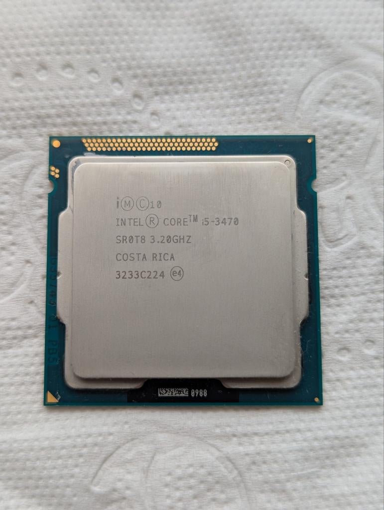 Intel Core i5 3470 CPU processor 3,2 GHz, Computers en Software, Processors, Ophalen of Verzenden, Gebruikt, 3 tot 4 Ghz