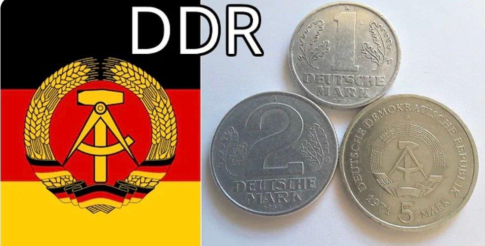 Munten DDR, Postzegels en Munten, Munten | Europa | Niet-Euromunten, Verzenden, Overige landen