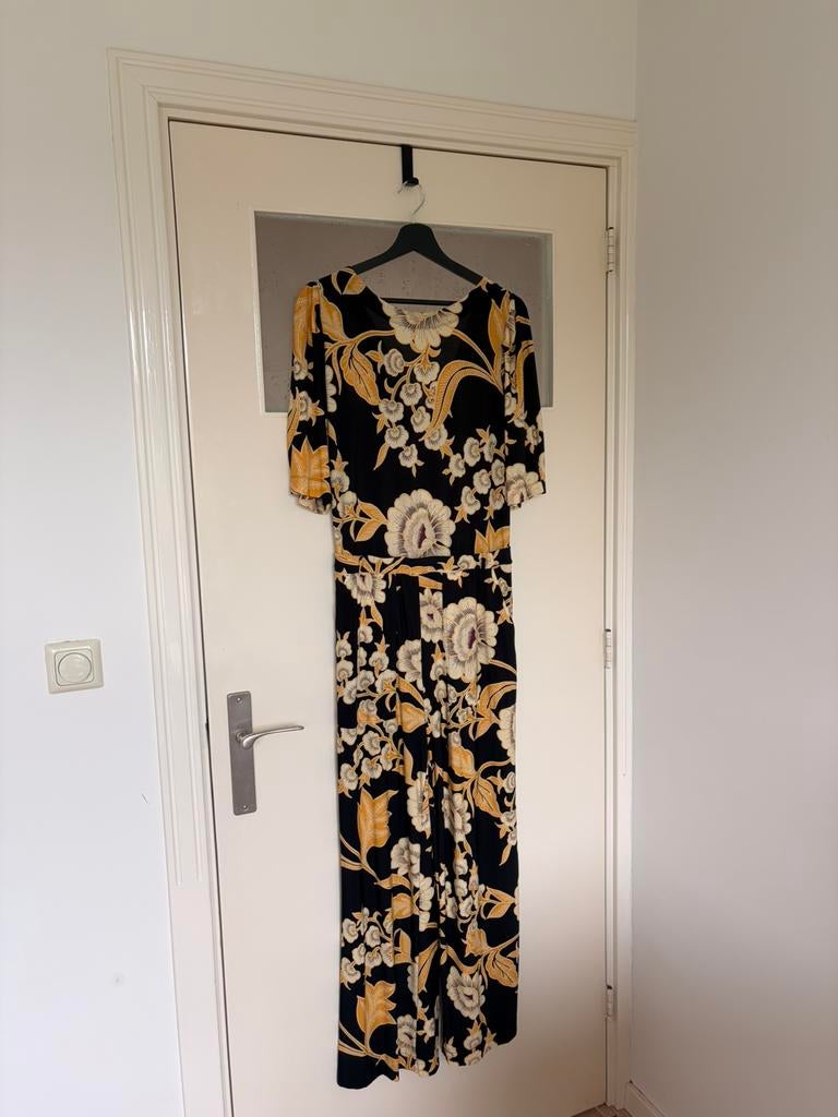 Vanilia jumpsuit 42, Kleding | Dames, Ophalen of Verzenden, Zo goed als nieuw, Maat 42/44 (L), Zwart
