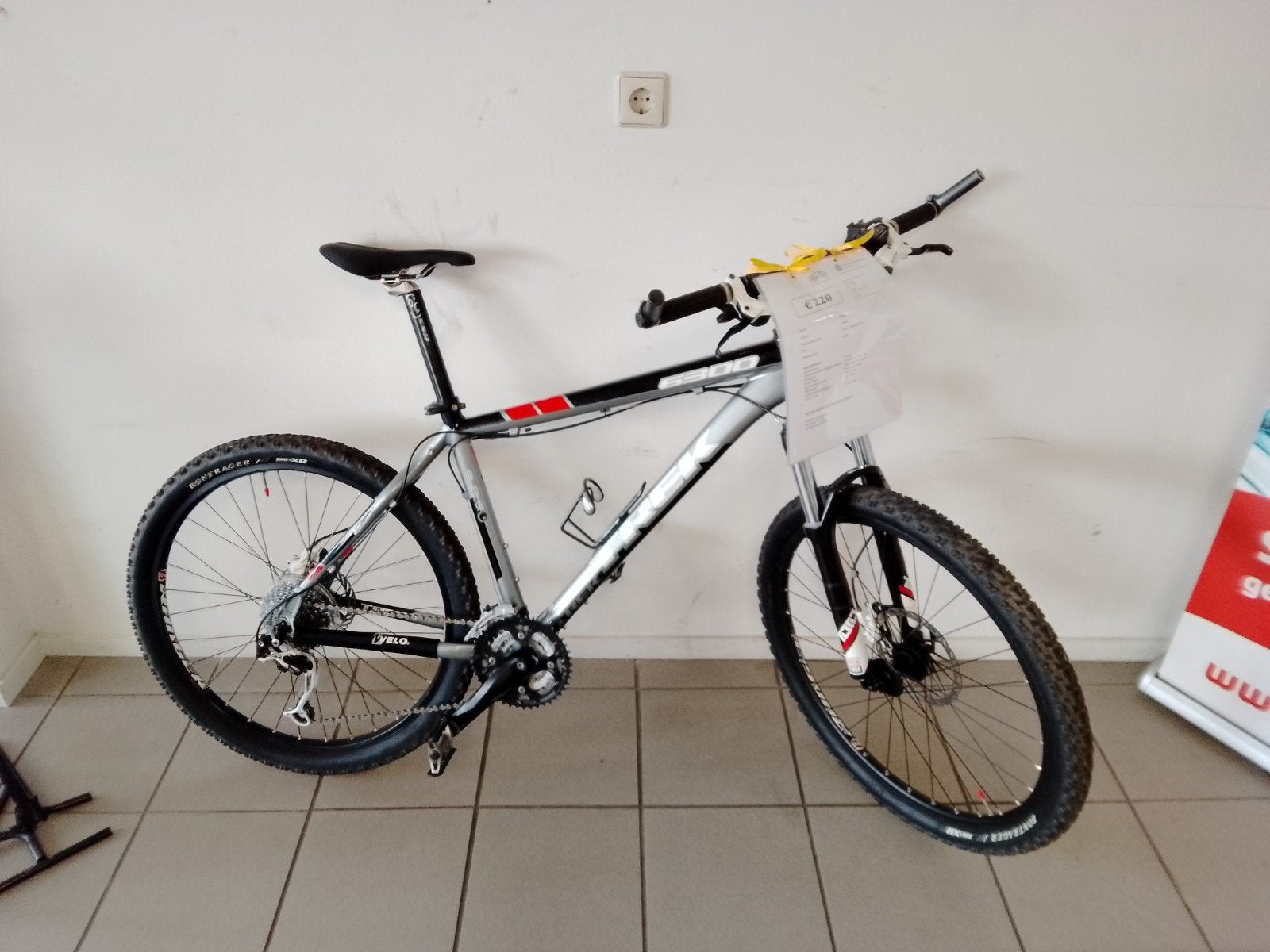 Mountainbike Trek 6300, Ophalen, Trek