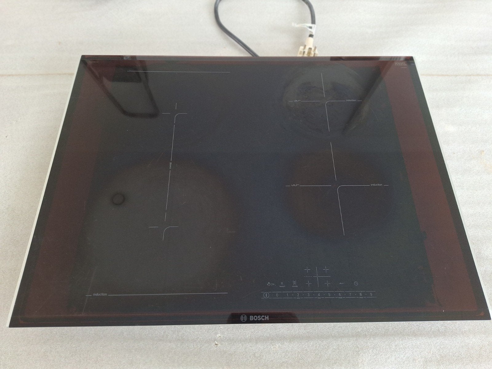 Bosch Serie 6 Inductiekookplaat (71 cm) – Met CombiZone, Ophalen, Gebruikt, 4 kookzones, Inbouw