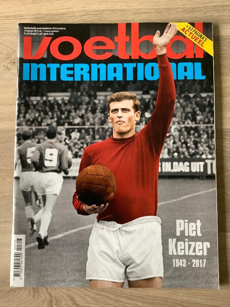 Voetbal International Special Piet Keizer, Verzamelen, Sportartikelen en Voetbal, Ophalen of Verzenden, Zo goed als nieuw, Ajax