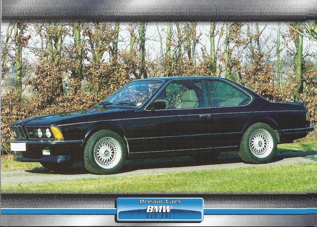 Ma22 foto bmw 635 csi ( afmeting 28 cm x 20 cm ) --, Ophalen of Verzenden, 1980 tot heden, Zo goed als nieuw, Overige onderwerpen