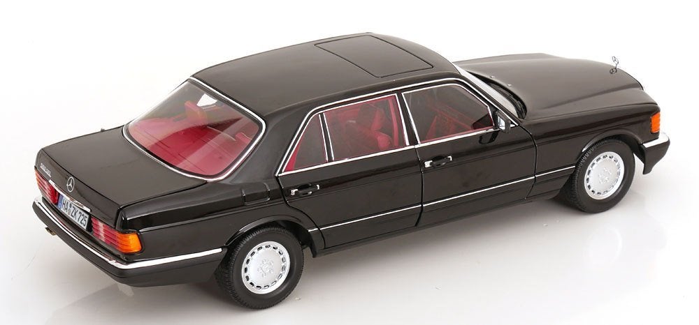 Norev 1:18 Mercedes Benz 560 SEL 1991 Black, -, Nieuw, Norev, Ophalen of Verzenden