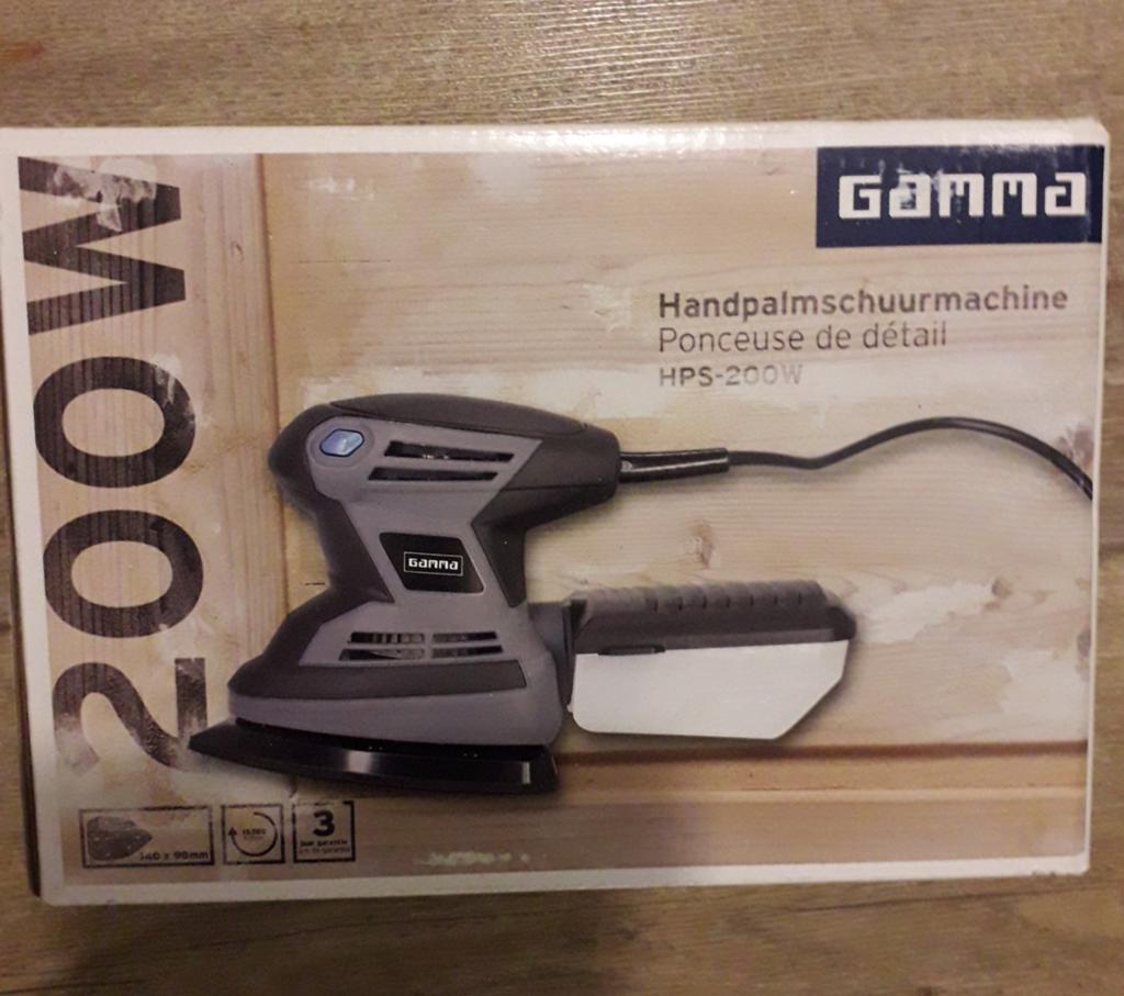 Schuurmachine., Doe-het-zelf en Verbouw, Gereedschap | Schuurmachines, Ophalen, Minder dan 600 watt, Vlakschuurmachine
