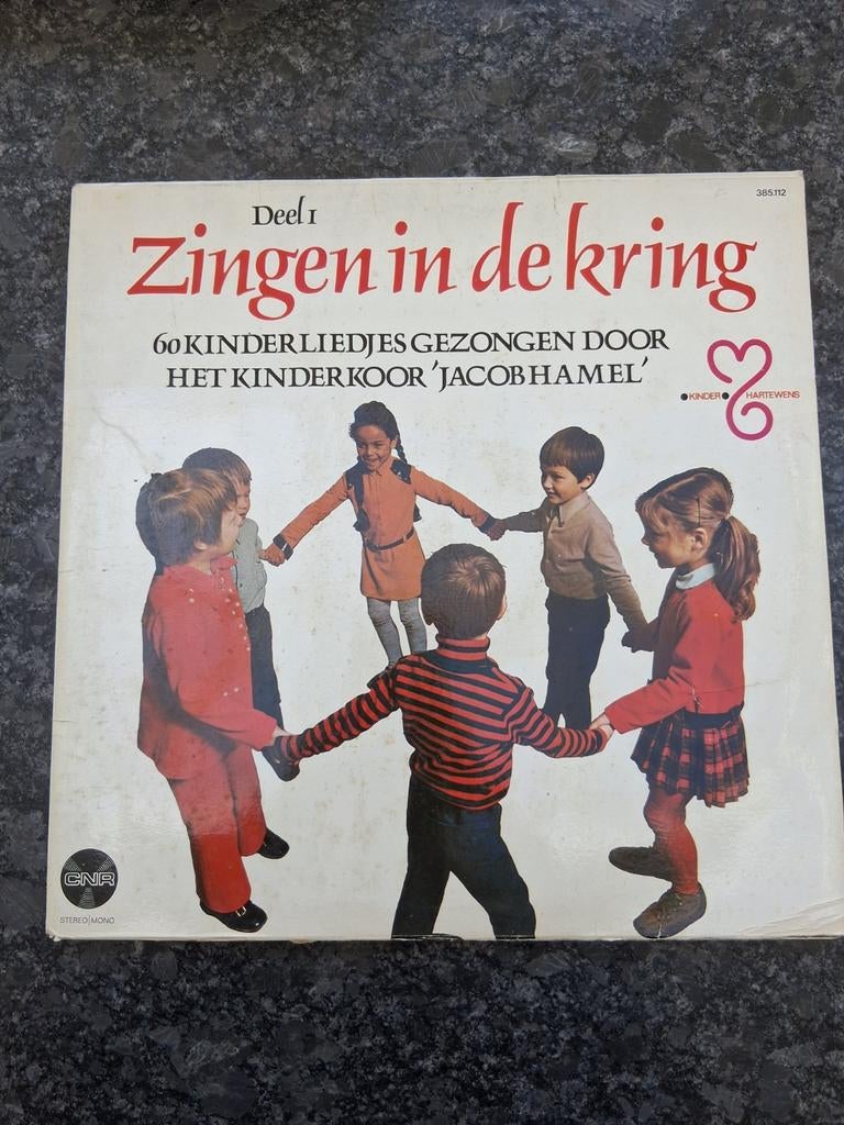 Zingen in de Kring Deel 1 - Kinderliedjes LP Jacob Hamel, Ophalen of Verzenden, Gebruikt, Muziek, 6 tot 9 jaar