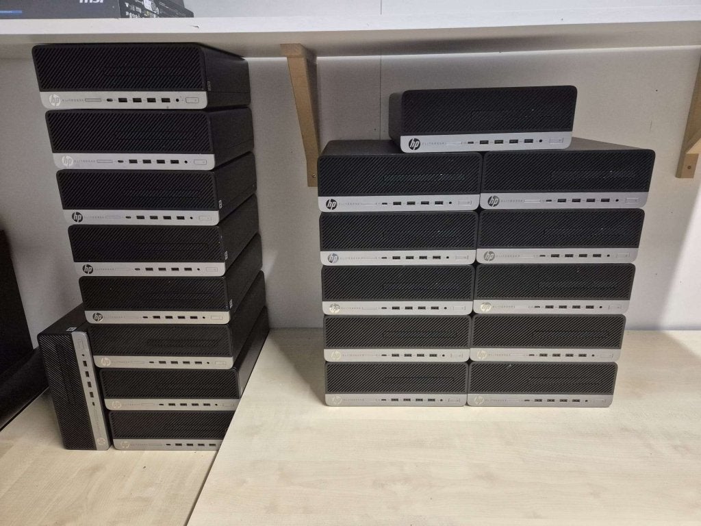20x HP ELITEDESK 705 | AMD Barebone Desktops, Computers en Software, Gebruikt, 8 GB, Niet ingevuld, Ophalen of Verzenden