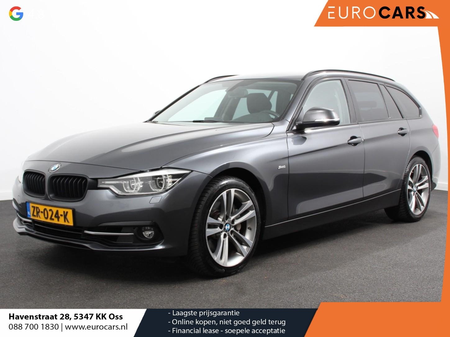 BMW 3-serie Touring 340i 326 pk Automaat Sport-Line Navigati, Auto's, Automaat, Automatische klimaatregeling, 14 km/l, 2998 cc