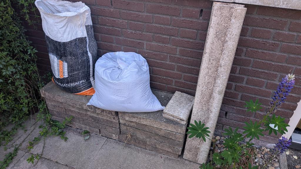 Tuintegels (~1.57m2), Ophalen, Gebruikt, Minder dan 5 m², Beton