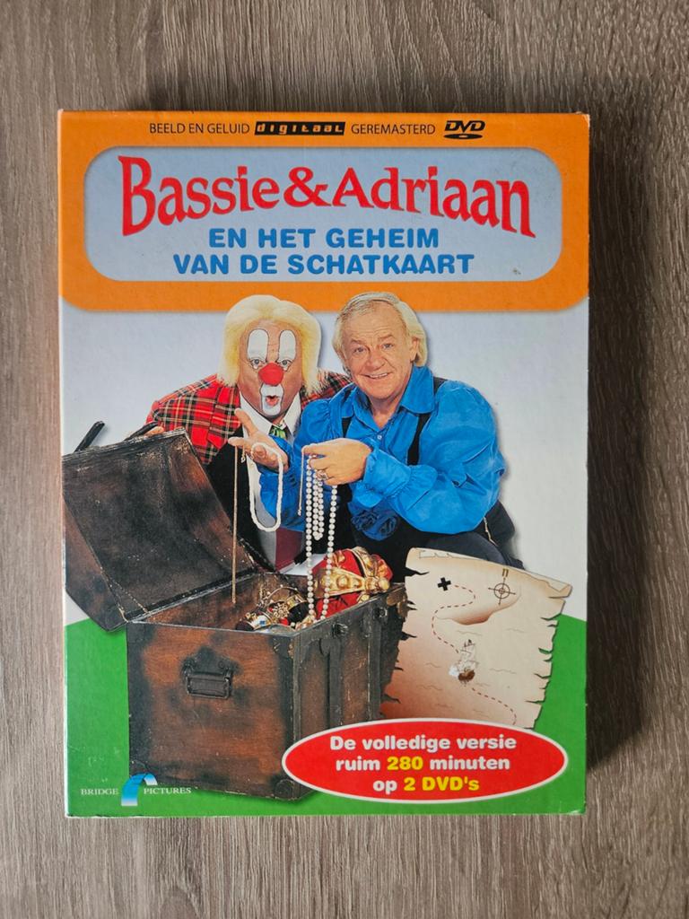 Bassie en Adriaan en het geheim van de schatkaart, Alle leeftijden, Ophalen of Verzenden, Zo goed als nieuw, Overige genres