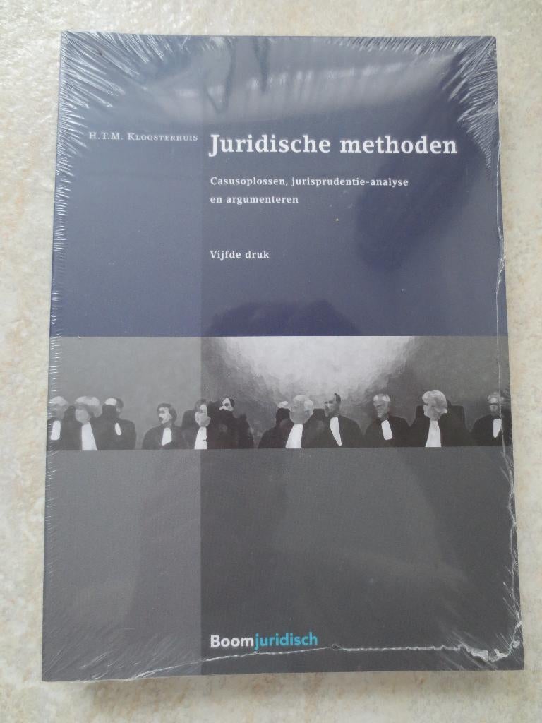 Juridische methoden - 9789462904965 , NIEUW in folie, H.T.M. Kloosterhuis, Nieuw, Ophalen of Verzenden, WO