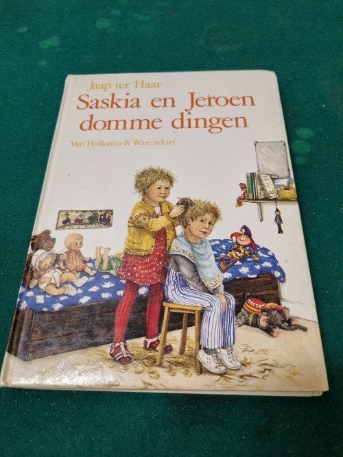 boek saskia en jeroen domme dingen, Ophalen of Verzenden