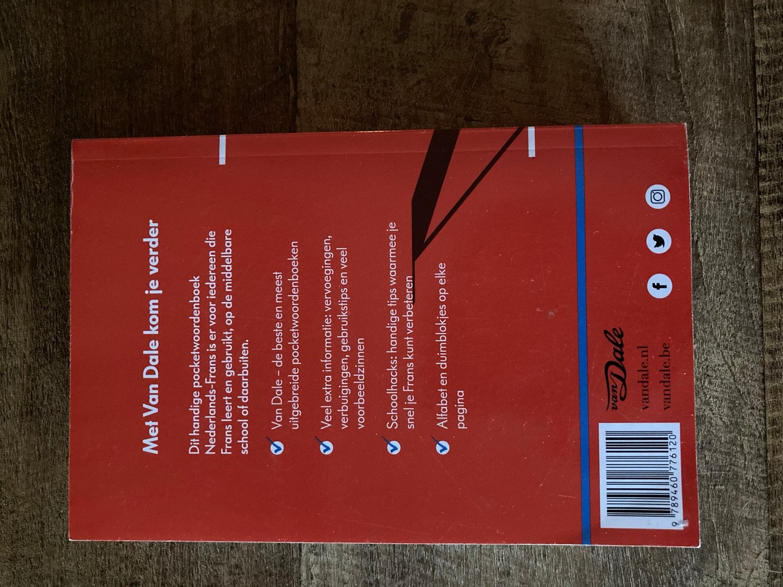 Van Dale Pocketwoordenboek Nederlands-Frans, Ophalen of Verzenden, Zo goed als nieuw, Van Dale, Nederlands
