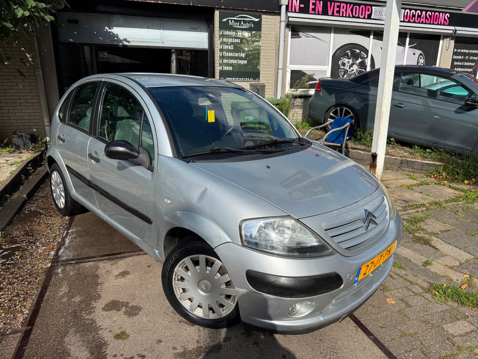 Citroen C3 1.4i Ligne Ambiance Apk/Automaat/Airco/2.sleutels, Auto's, Bedrijf, Zilver of Grijs, 1176 kg, 73 pk