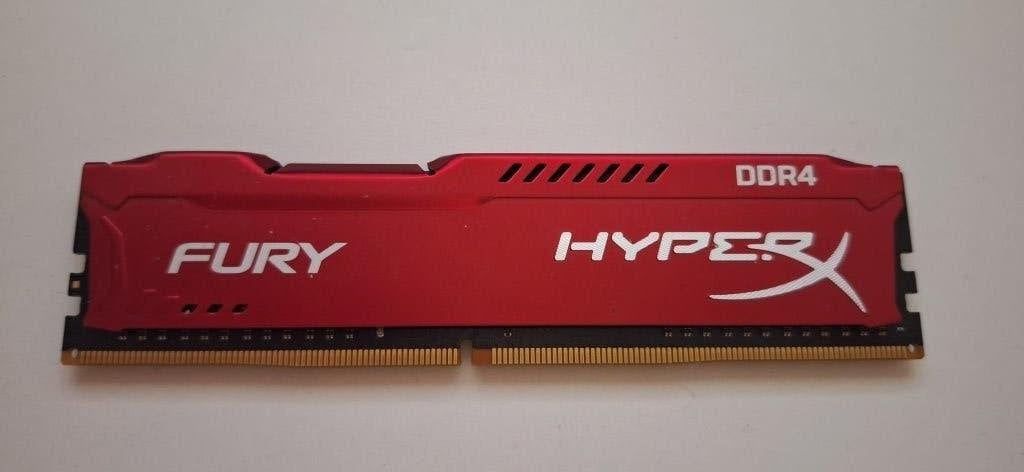 KINGSTON HYPERX FURY DDR4 8GB 2133MHz, Computers en Software, RAM geheugen, Gebruikt, Verzenden, DDR4, 8 GB