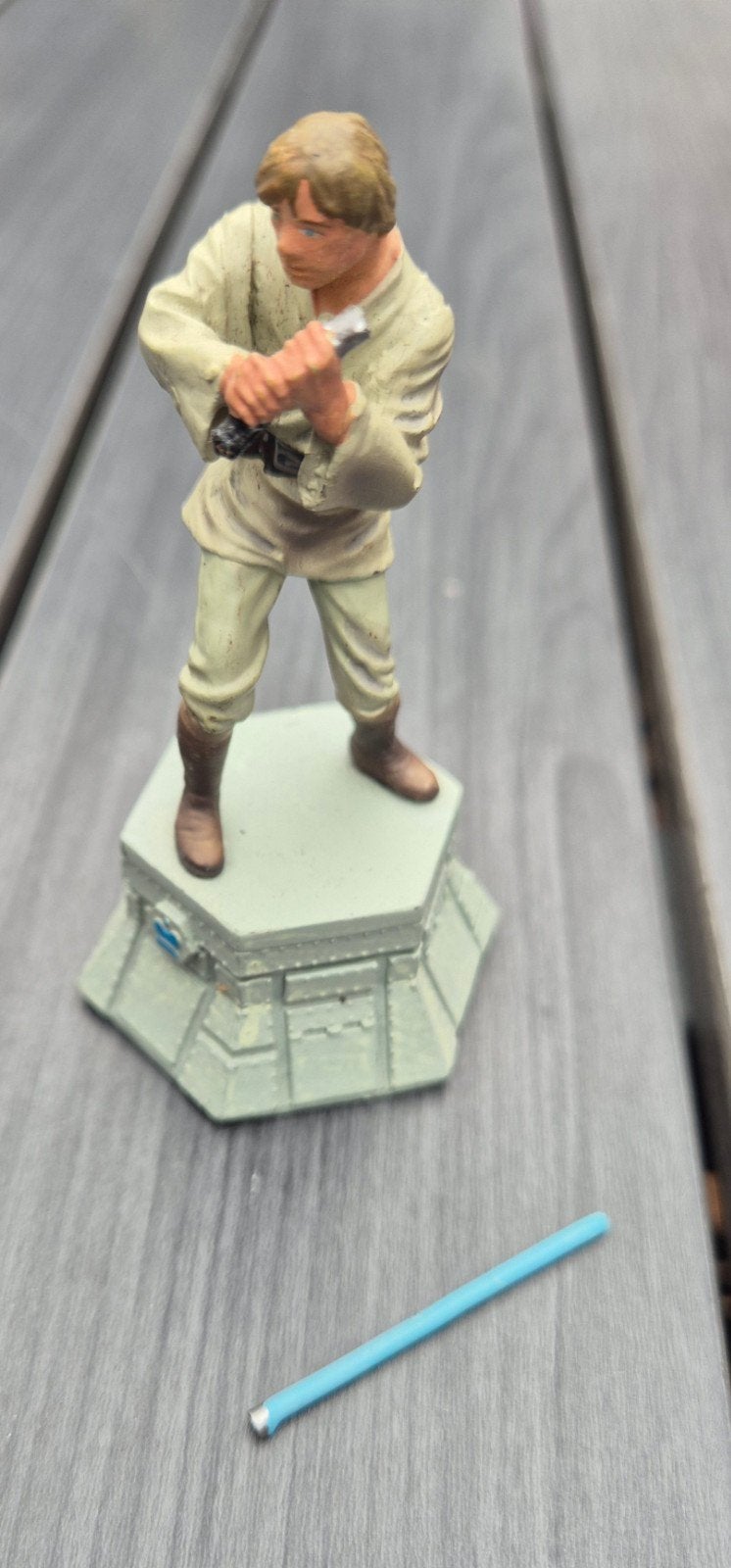 Star Wars Luke Skywalker Vintage Schaakstuk, Verzamelen, Ophalen of Verzenden, Gebruikt, Overige typen